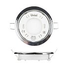 Точечный светильник Uniel GX53/H2 CHROME 10 PROM