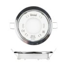 Точечный светильник Uniel GX53/H2 CHROME 10 PROM