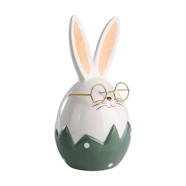 Фигурка Заяц L103, B103, H197 керамика, разноцветный Eglo 427945 SENDAYAN