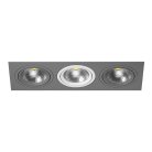 Встраиваемый светильник Lightstar i839090609 INTERO 111 Triple QUADRO