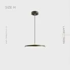 Подвесной светильник AMUND Размер M. Цвет Черный Lampatron 7441-20594