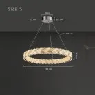 Кольцевые люстры и светильники ERHARD WAVE Размер S Lampatron erhard-wave-s 9107-25936