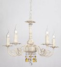 Подвесная люстра Lucia Tucci Lame 139.5 Antique White