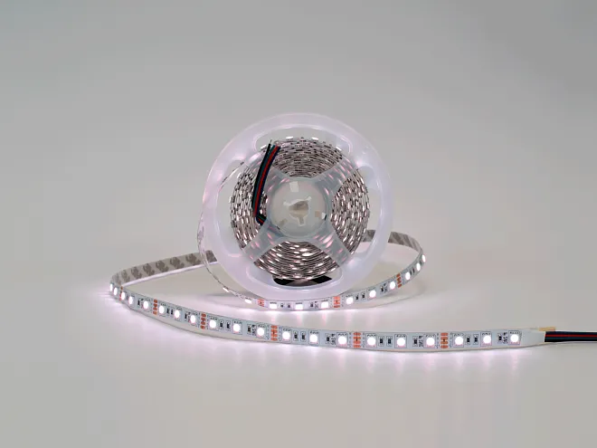 Светодиодная лента 60 LED/м, 14,4 Вт/м, 12В , IP20, Цвет: RGB SWG SWG-CL560-12-14.4-RGB Светодиодная лента 60 LED/м, 14,4 Вт/м, 12В , IP20, Цвет: RGB SWG SWG-CL560-12-14.4-RGB