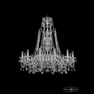 Люстра хрустальная Bohemia 1411/12/360/XL-96 Ni