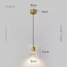 Подвесной светильник LEIF Тип B. Цвет: Латунь Lampatron 8245-22466