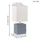 Настольная лампа EGLO 93044 MATARO