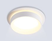 Встраиваемый светильник Ambrella light TN6707 WH белый IP44 GX53 max 15W D105*45