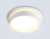 Встраиваемый светильник Ambrella light TN6707 WH белый IP44 GX53 max 15W D105*45