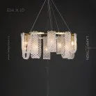 Люстра PALMIRA CH 10 ламп Lampatron 5370-13762