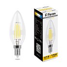 Лампа светодиодная Feron 38006 LB-713 Свеча E14 11W 2700K