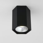 Накладной светильник Elektrostandard 25036/LED черный матовый/серебро a055857