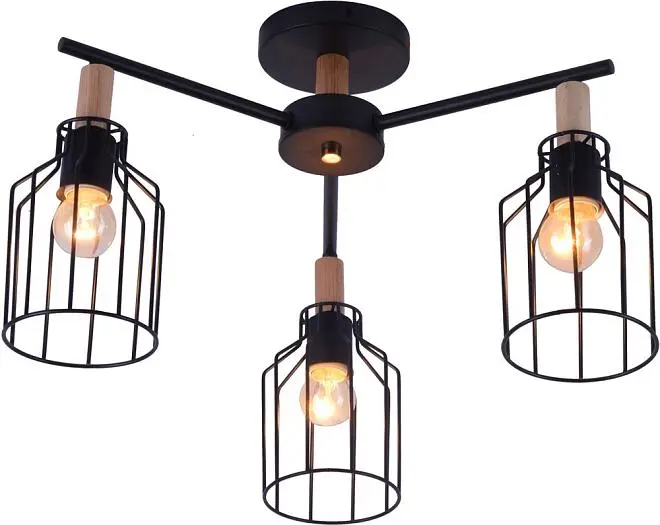 Потолочная люстра Escada 469/3PL Black Потолочная люстра Escada 469/3PL Black