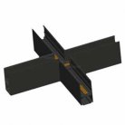 Коннектор крестовой MAG-CON-4592-X90 (BK)