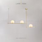 Реечный, рядный светильник VORTEX Цвет Латунь Lampatron 4278-10759
