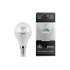 Лампочка светодиодная Gauss 105201206-D Globe Crystal Clear