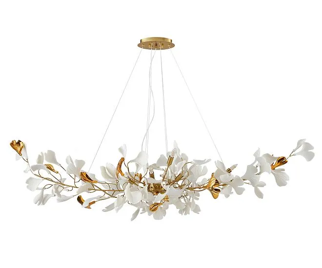 Люстра латунь Kink Light 07868-10A,36 Сири