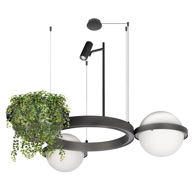 Подвесной светильник Loft IT 10121/2 Dark grey Jardin