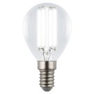 Лампочка светодиодная Uniel LED-G45-4W/4000K/E14/CL GLY01TR Яркая A++