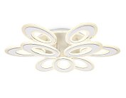 Потолочный светодиодный светильник с пультом Ambrella light FA8933/6+3 WH/CH