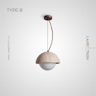 Подвесной светильник IGNAR Тип B. Травертин Lampatron f-ignar-b-sand 7120-19540