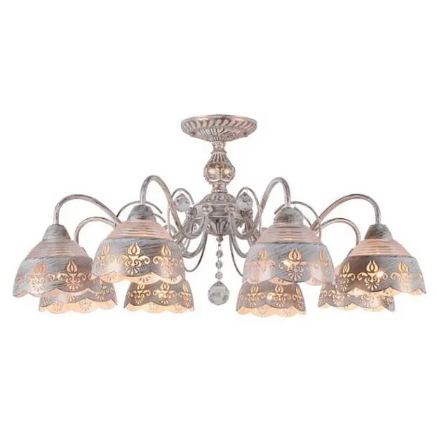 Светильник Потолочный Arte Lamp A9106PL-8WG SICILIA Светильник Потолочный Arte Lamp A9106PL-8WG SICILIA