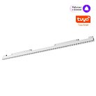 Трековый низковольт. св-к диммир. со сменой цв.температуры, пульт ДУ/Tuya Smart Life IP20 LED 45W 48V 3000-6000K Novotech 359638 Flum