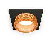 Комплект встраиваемого светильника с композитным хрусталем Ambrella light XC6521044 Techno