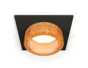 Комплект встраиваемого светильника с композитным хрусталем Ambrella light XC6521044 Techno