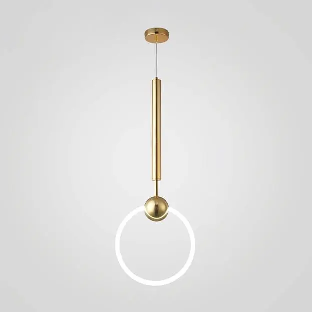 Подвесной Светильник Ring L D30 Золото 178407-26 ImperiumLoft Подвесной Светильник Ring L D30 Золото 178407-26 ImperiumLoft