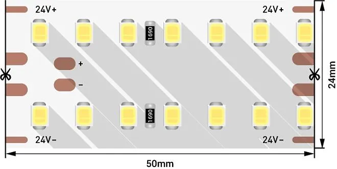 Светодиодная лента DesignLed DSG2280V2-24-NW-33 LUX Светодиодная лента DesignLed DSG2280V2-24-NW-33 LUX