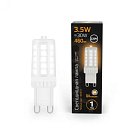 Лампа Gauss 107009105 G9 AC185-265V 3,5W 460LM 2700K