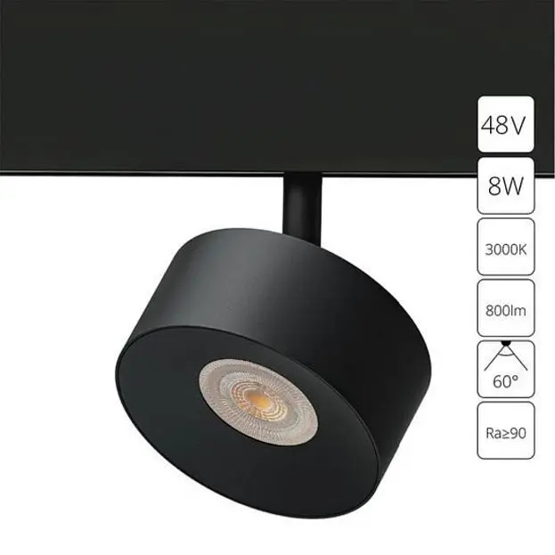 Магнитный трековый светильник Arte Lamp A4781PL-1BK LINEA Магнитный трековый светильник Arte Lamp A4781PL-1BK LINEA