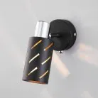 Настенный светильник Eurosvet 20090/1 черный/хром a050197 Fente
