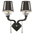 светильник настенный, E14, 2x40W Wertmark WE392.02.021 Adelina