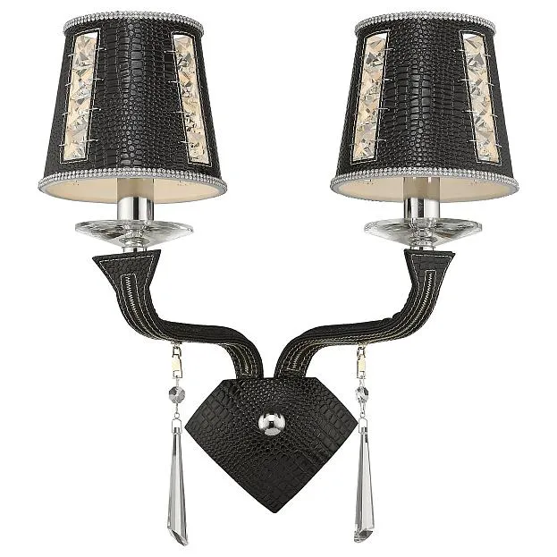 светильник настенный, E14, 2x40W Wertmark WE392.02.021 Adelina