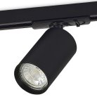 Светильник трековый, GU10, D52хH90мм, IP20, черный, без лампы Donolux Donel DN01004R1B 1Track DN01