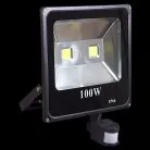 Прожектор уличный Reluce 54100-0.2-001QY LED100W+SENSOR BK