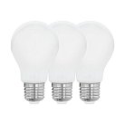 Комплект из 3х светод ламп Eglo 12809 А60, 7W(E27), 2700K