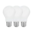Комплект из 3х светод ламп Eglo 12809 А60, 7W(E27), 2700K