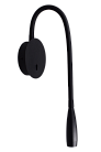Бра 3W 160LM G ЧЕРНЫЙ 3000K Lightstar 200337 OMEGA