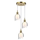 Подвесной светильник 11074/3P Brass Indigo V000615