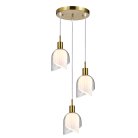 Подвесной светильник 11074/3P Brass Indigo V000615