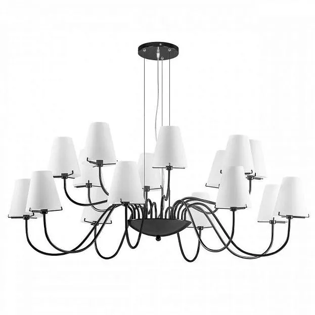 Подвесная люстра INNIS CH D100 Black ImperiumLoft 228906-26 INNIS-CH01