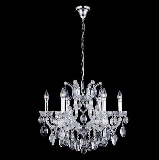 Люстра Crystal Lux HOLLYWOOD SP6 CHROME 2010/306 Люстра Crystal Lux HOLLYWOOD SP6 CHROME 2010/306