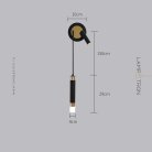 Бра ARIC Теплый свет Lampatron aric-warm 8921-25237