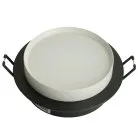 Светильник встраиваемый  Feron 51352 DL507 потолочный GX53 черный + белый круг