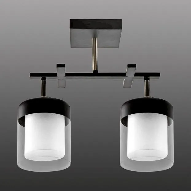 Потолочная люстра Imex MD.06593-2-S-BK+AB Потолочная люстра Imex MD.06593-2-S-BK+AB