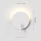 Бра HEMPA Цвет Белый матовый Lampatron hempa-white 8302-22630