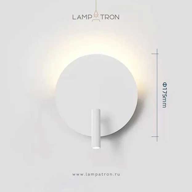 Бра HEMPA Цвет Белый матовый Lampatron hempa-white 8302-22630 Бра HEMPA Цвет Белый матовый Lampatron hempa-white 8302-22630